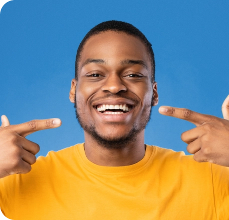 Image homme qui sourit